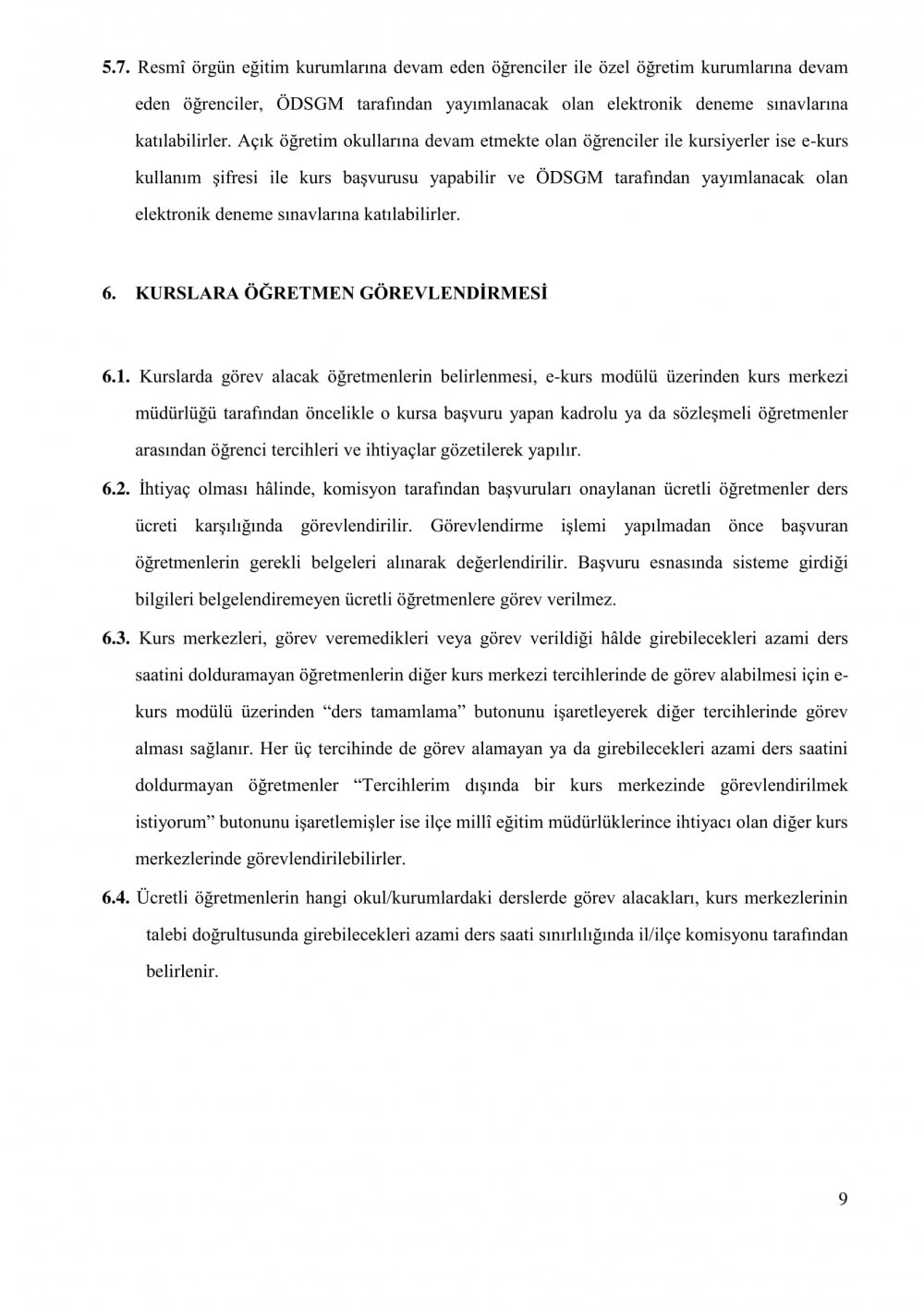 2017-2018 Öğretim Yılı Destekleme ve Yetiştirme Kursu e-Kılavuzu Yayımlandı