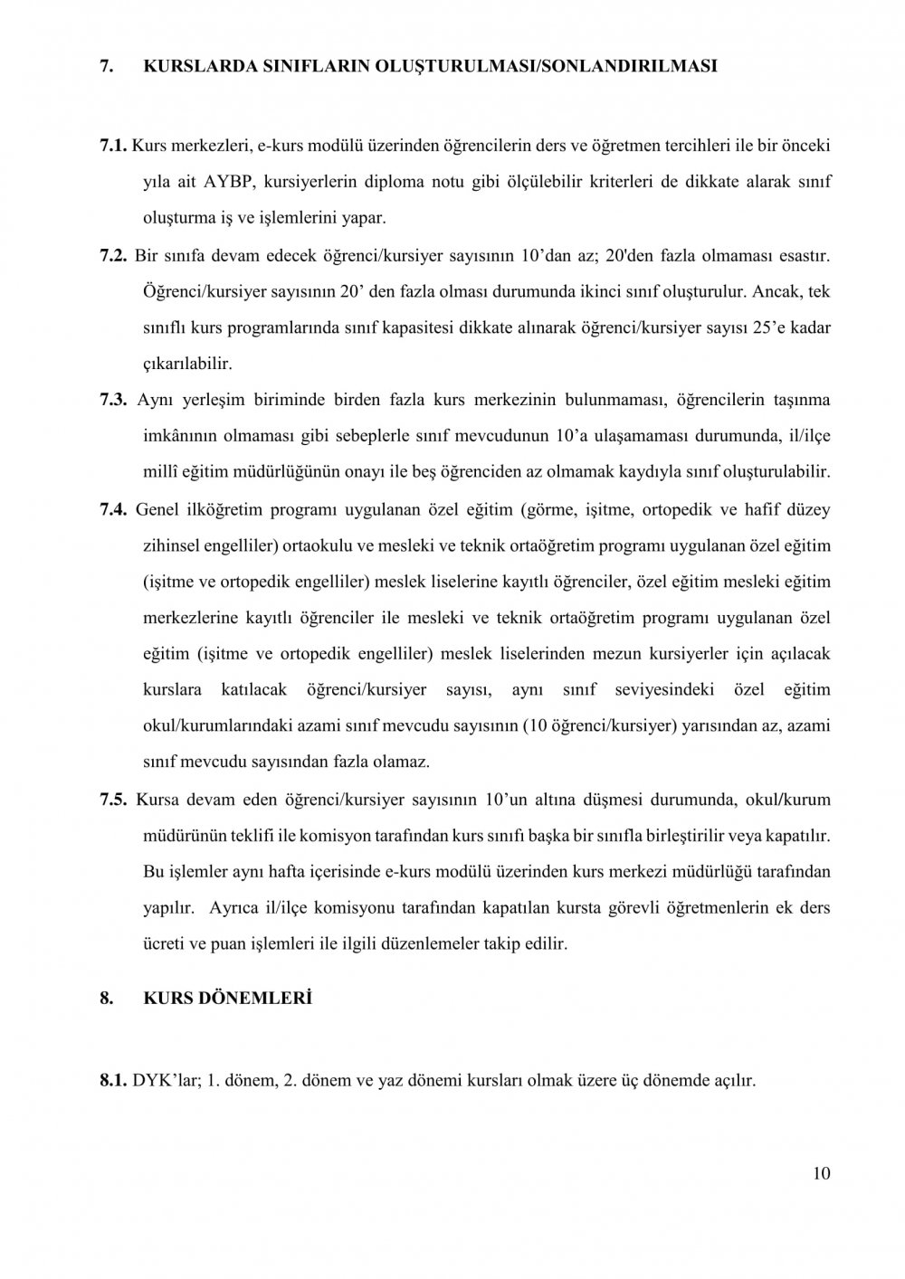 2017-2018 Öğretim Yılı Destekleme ve Yetiştirme Kursu e-Kılavuzu Yayımlandı