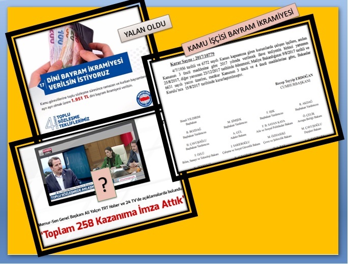 Kamu İşçilerine Bayram İkramiyesi Var, Memurlara Yok