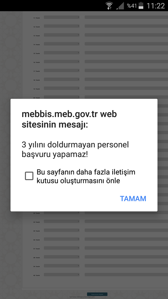 MEB İl İçi ve İl Dışı Duyurusunda Hak Tanıdığı Ama Mebbiste Başvuru Yapamayan Bu Öğretmenlerin Sorununu Acilen Çözmeli
