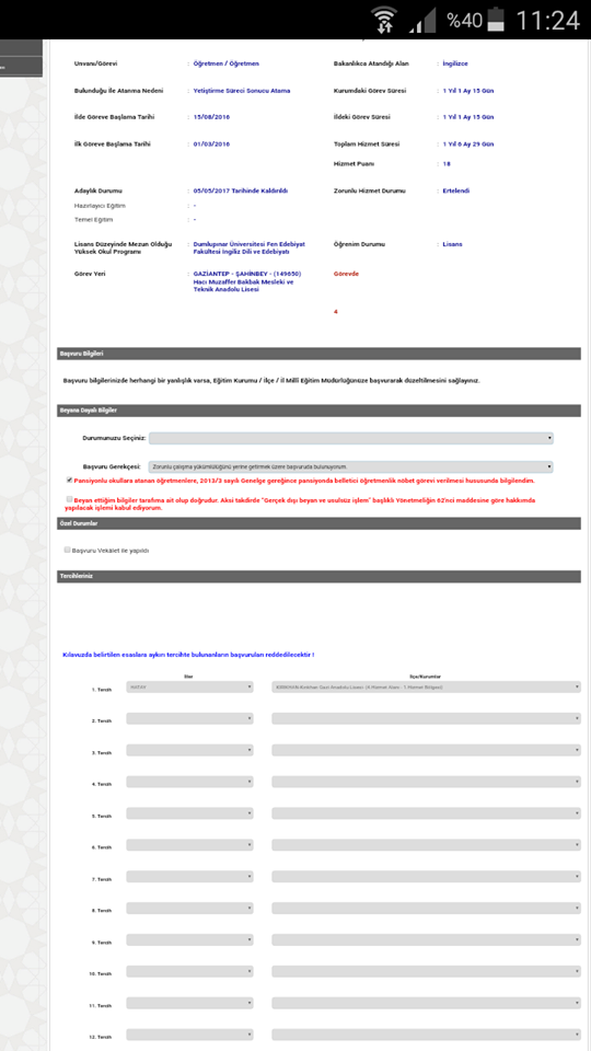 MEB İl İçi ve İl Dışı Duyurusunda Hak Tanıdığı Ama Mebbiste Başvuru Yapamayan Bu Öğretmenlerin Sorununu Acilen Çözmeli