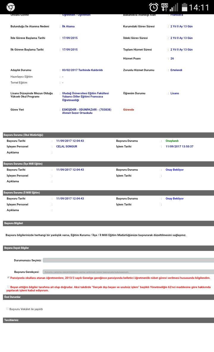 Öğretmenlerin tercih sorunu çözüldü