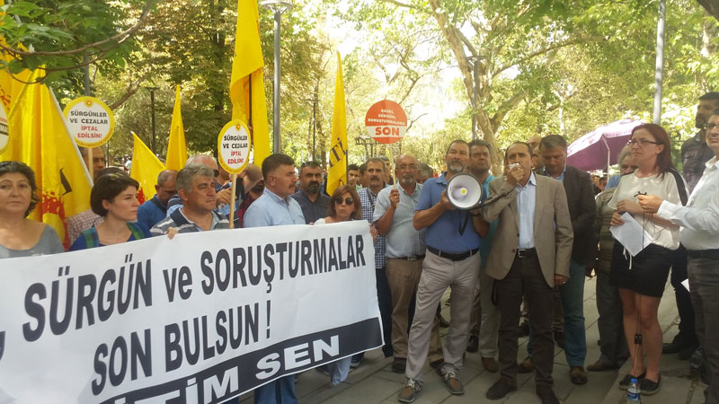 Eğitim-Sen'den İhraç ve Sürgün Açıklaması