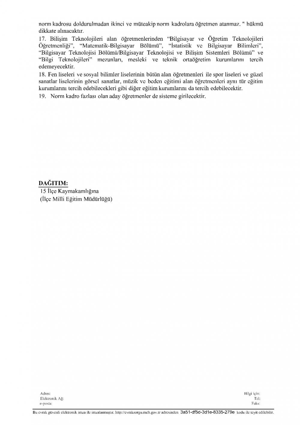 Adana'da Norm Fazlası Öğretmen Atamaları Yapılacak