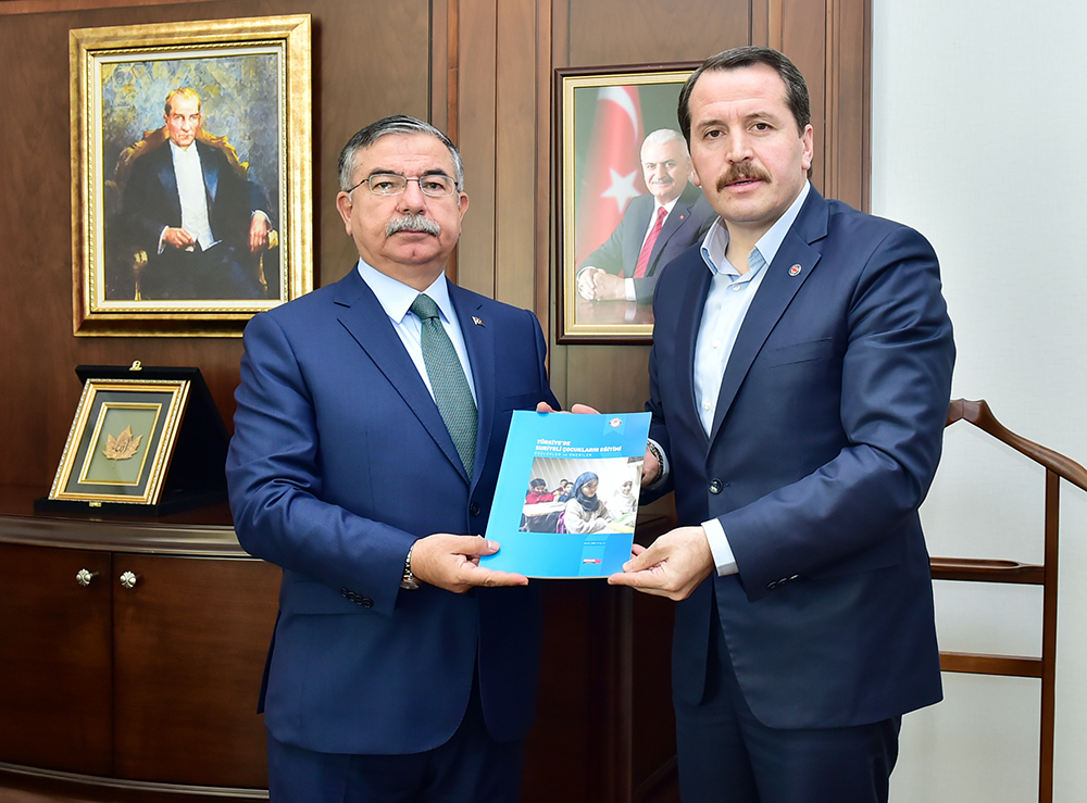 Eğitim-Bir-Sen, Bakan Yılmaz İle Görüştü