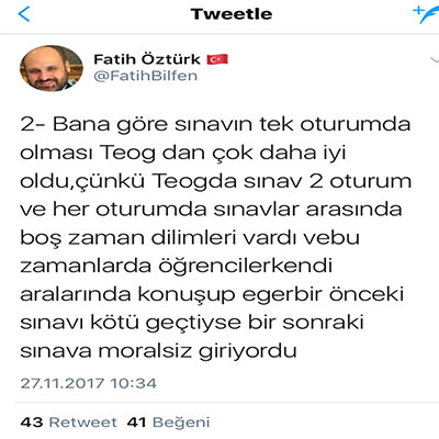 MEB’İN YENİ SİSTEMİNE DESTEK GELDİ