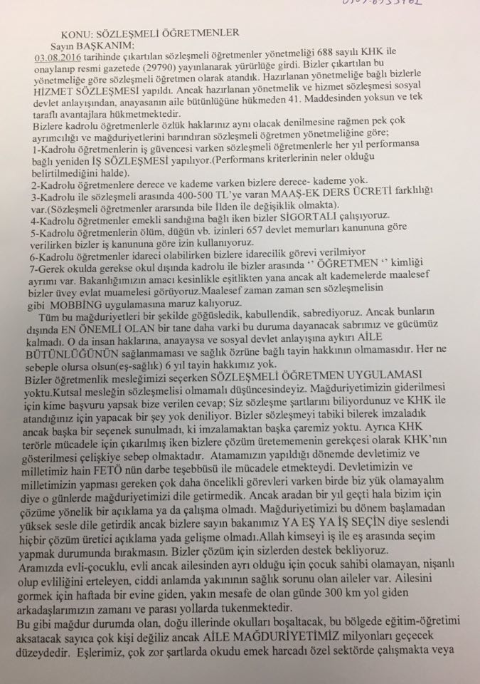 Kadrolu Öğretmen ile Sözleşmeli Öğretmen Eşit Haklara Mı Sahip?