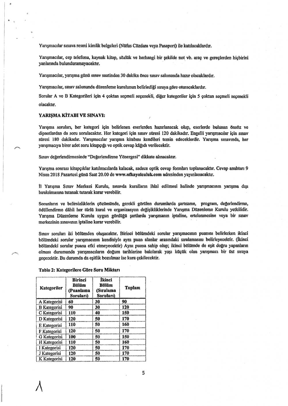 MEB'den ''Bilgi ve Kültür Yarışması'' Yazısı