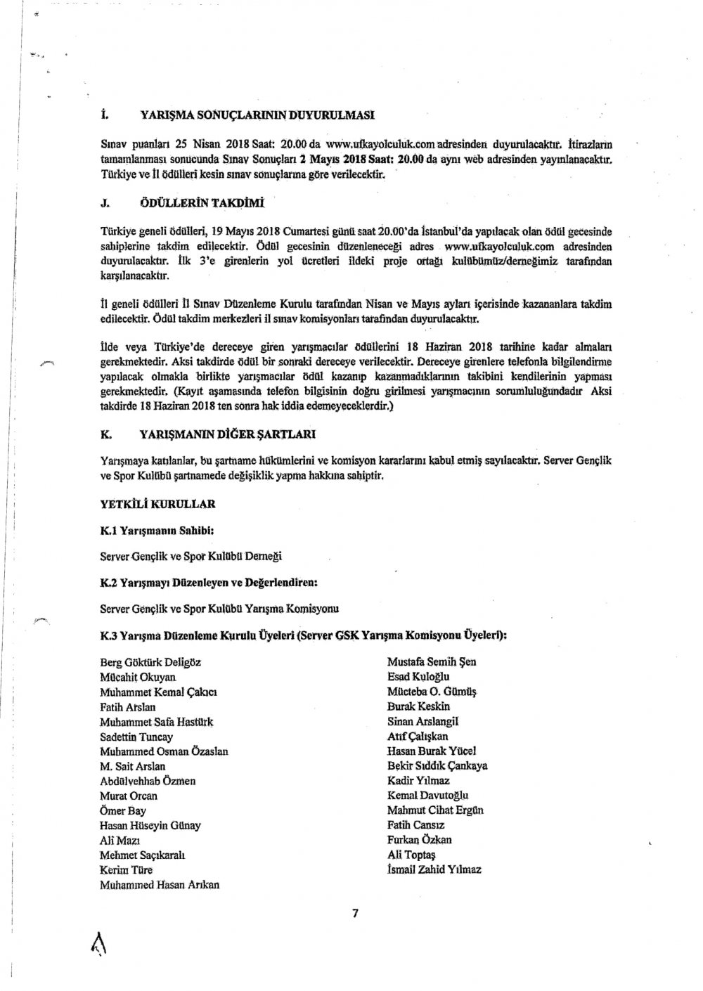 MEB'den ''Bilgi ve Kültür Yarışması'' Yazısı