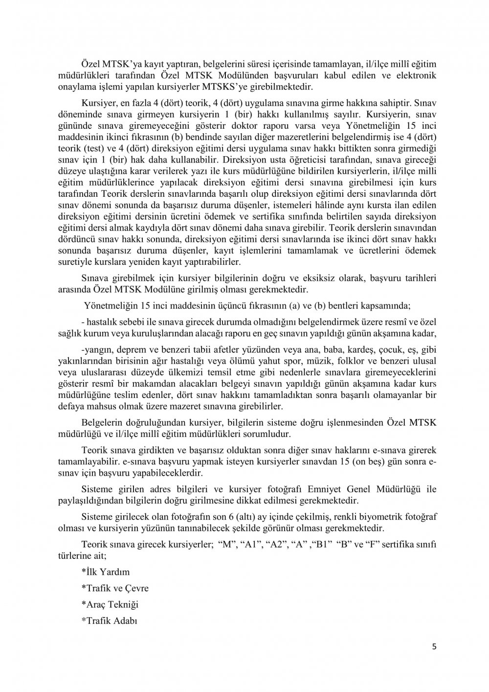 MEB, MTSK Uygulama Kılavuzunu Yayımladı