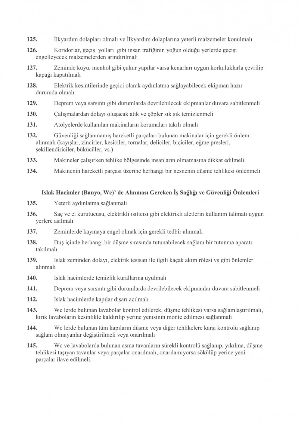 Okul ve Kurumlarda Alınması Gereken Genel Önlemler