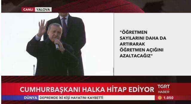 40 Bin Öğretmen Ataması İçin Hükümete Çağrı
