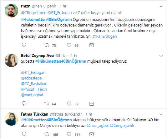 40 Bin Öğretmen Ataması İçin Hükümete Çağrı