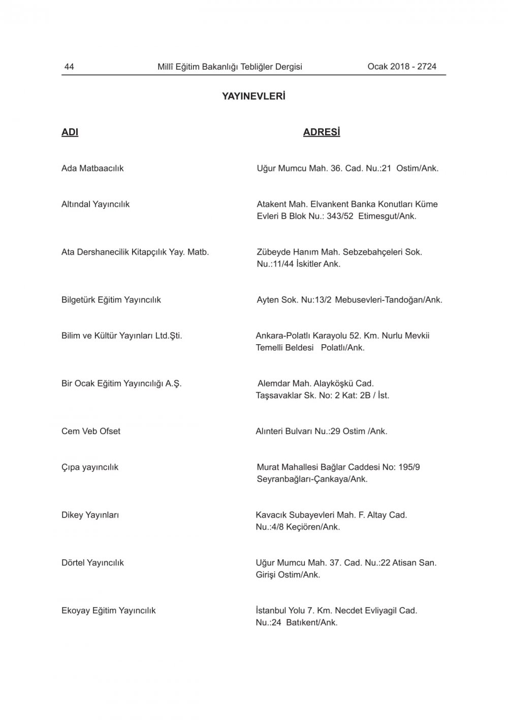 2018-2019 Eğitim-Öğretim Yılında Okutulacak Ders Kitapları Belli Oldu