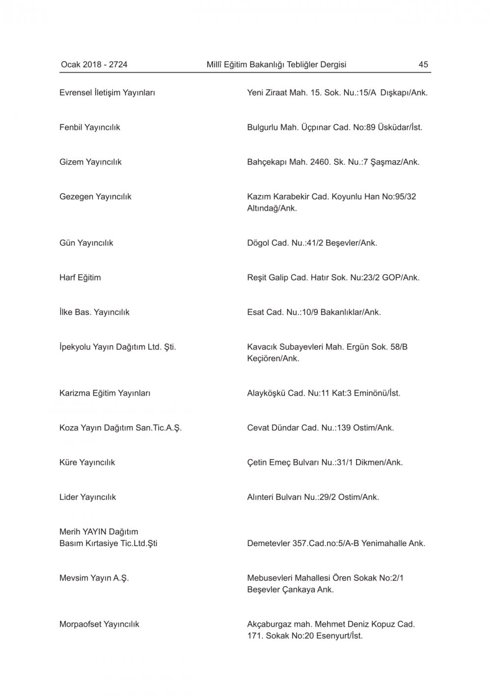 2018-2019 Eğitim-Öğretim Yılında Okutulacak Ders Kitapları Belli Oldu