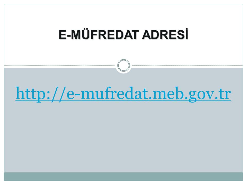 e-Müfredat Nedir? MEBBİS Öğretmen Girişi Nasıl Yapılır?
