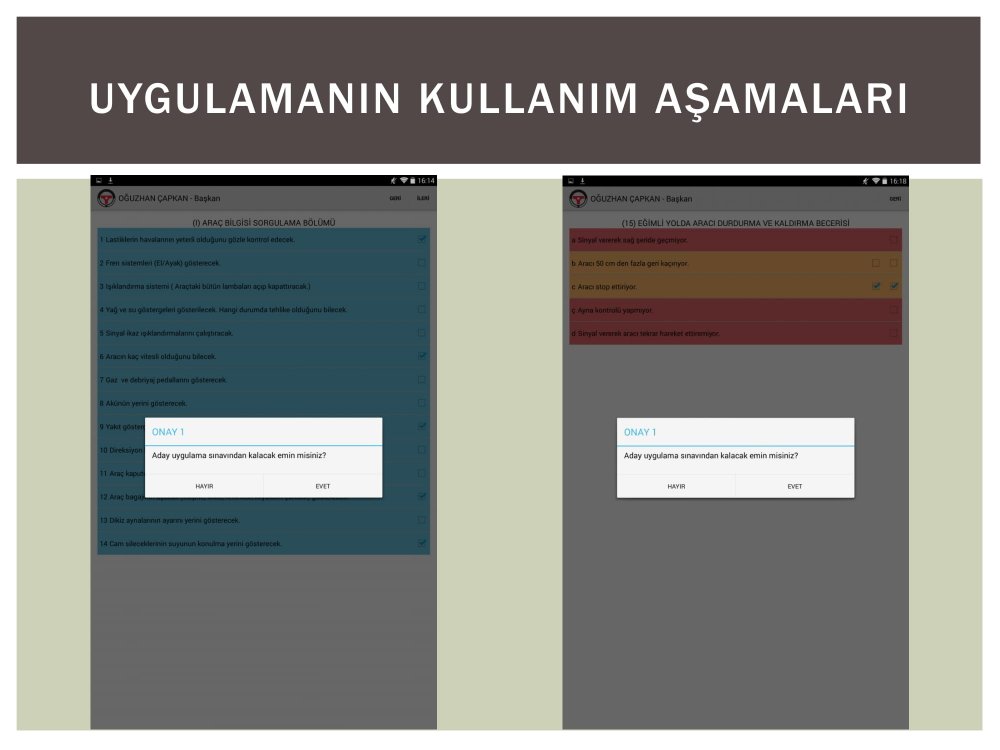 Direksiyon Uygulama Sınavları Nasıl Yapılacak?