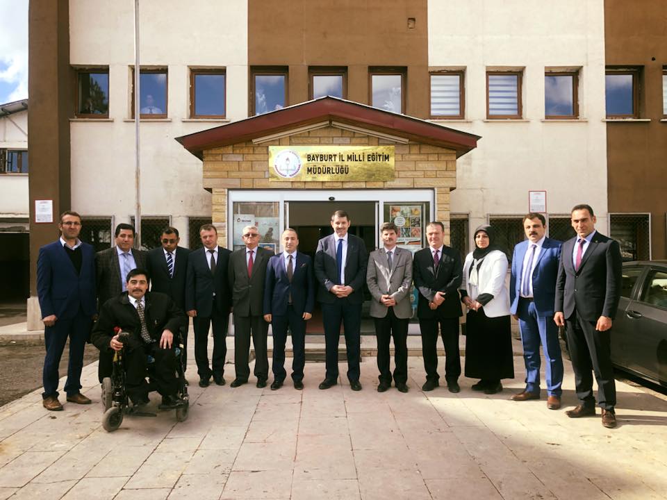 MEB Destek Hizmetleri Genel Müdürü Salih Ayhandan Bayburta Önemli Ziyaret