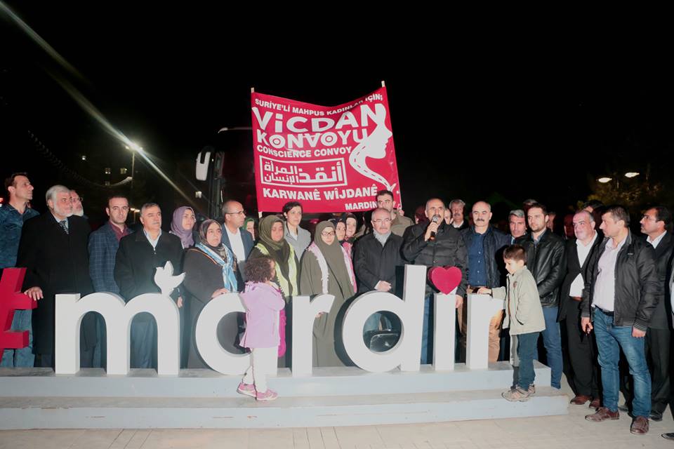 Mardin Eğitim Bir Sen'in Vicdan Konvoyu Yollarda