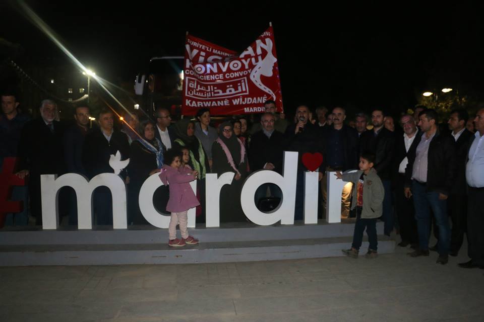 Mardin Eğitim Bir Sen'in Vicdan Konvoyu Yollarda