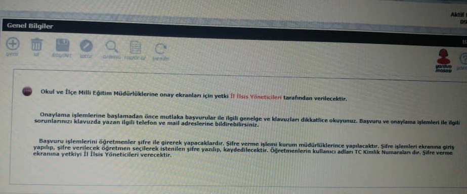 MEB Müdür-Müdür Yardımcılığı Başvurularında Onay Ekranın Açılması Bekleniyor