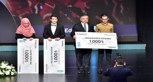 Cumhurbaşkanı Erdoğan ve Bakan Yılmaz, “Liseliler Destanı Yazıyor” Yarışmasının Ödül Törenine Katıldı