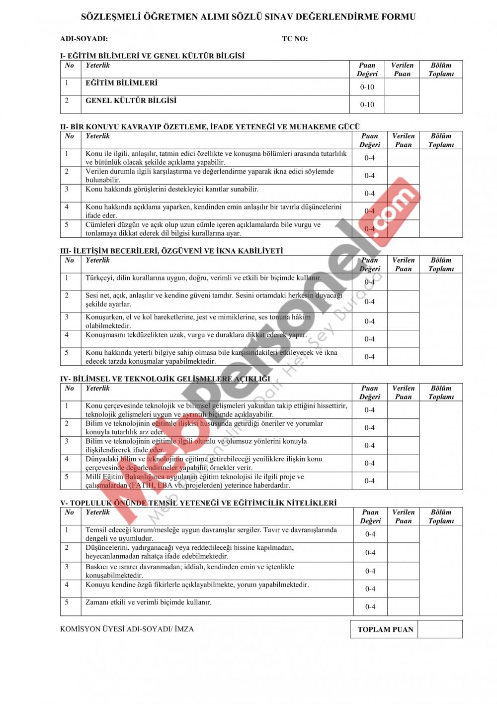 MEB'den 20 Bin Sözleşmeli Öğretmen Alımı Mülakatları İle İlgili Açıklama