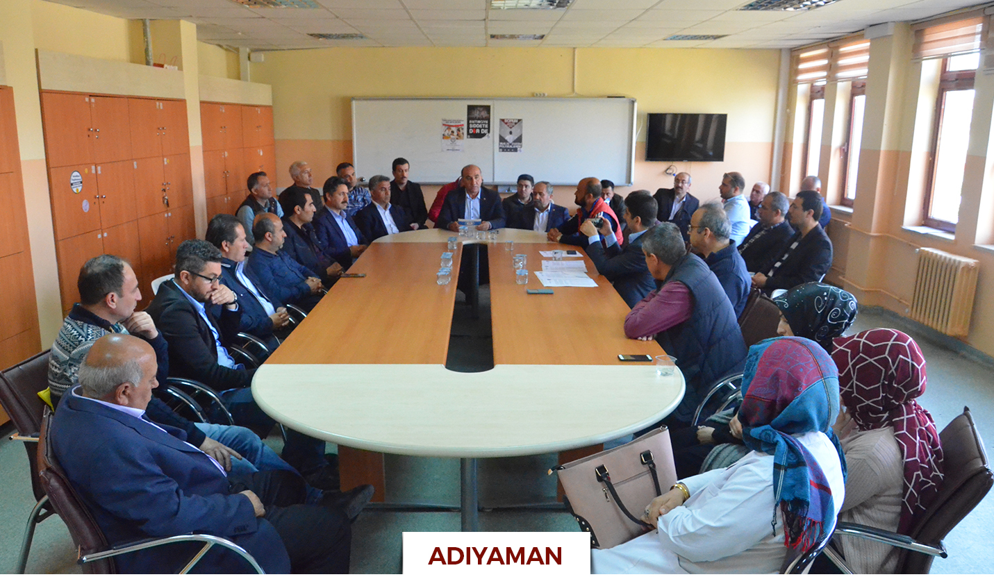 "Performans değerlendirme taslağına hayır diyor, şiddete karşı yasal düzenleme istiyoruz"