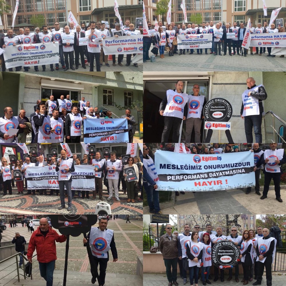PERFORMANS DAYATMASINA KARŞI TÜM TÜRKİYE’DE EYLEMDEYİZ