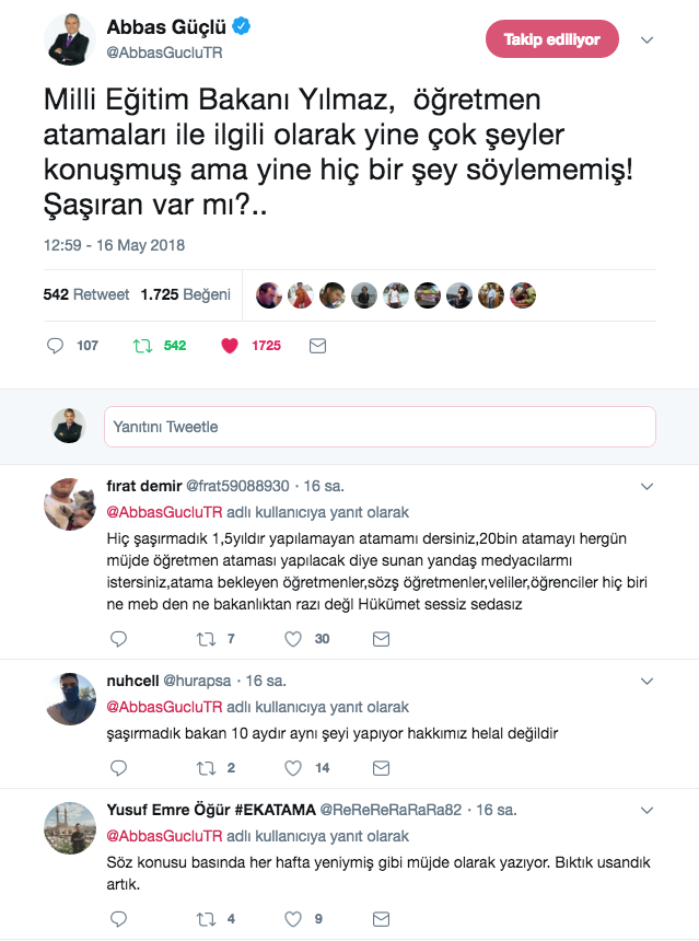 Atanamayan öğretmenler isyan etti!