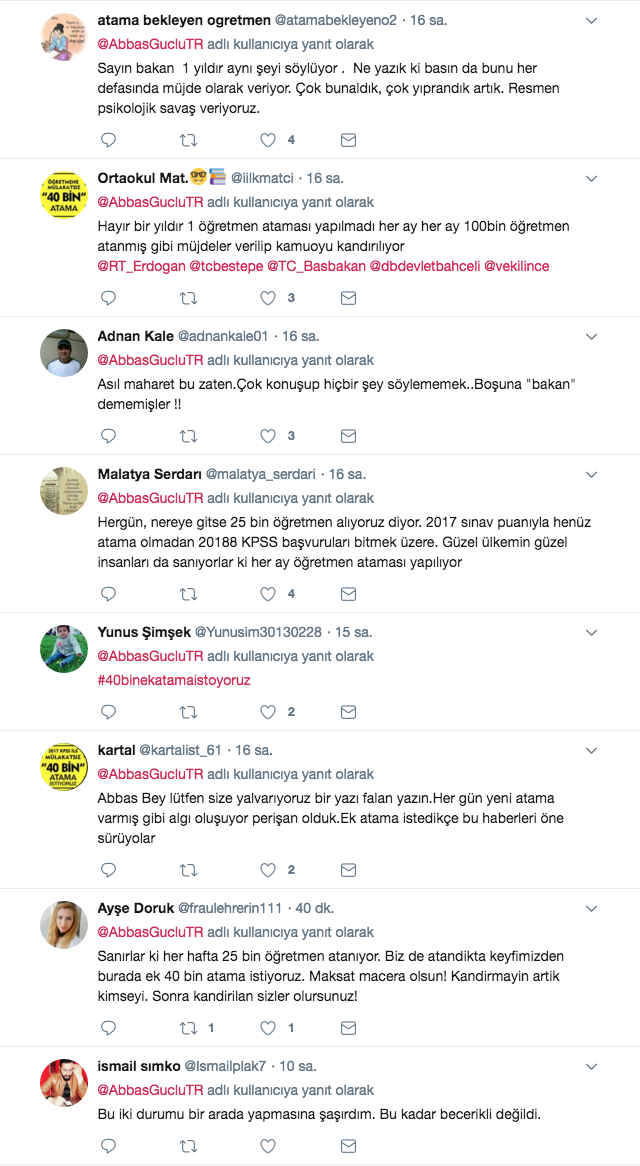 Atanamayan öğretmenler isyan etti!