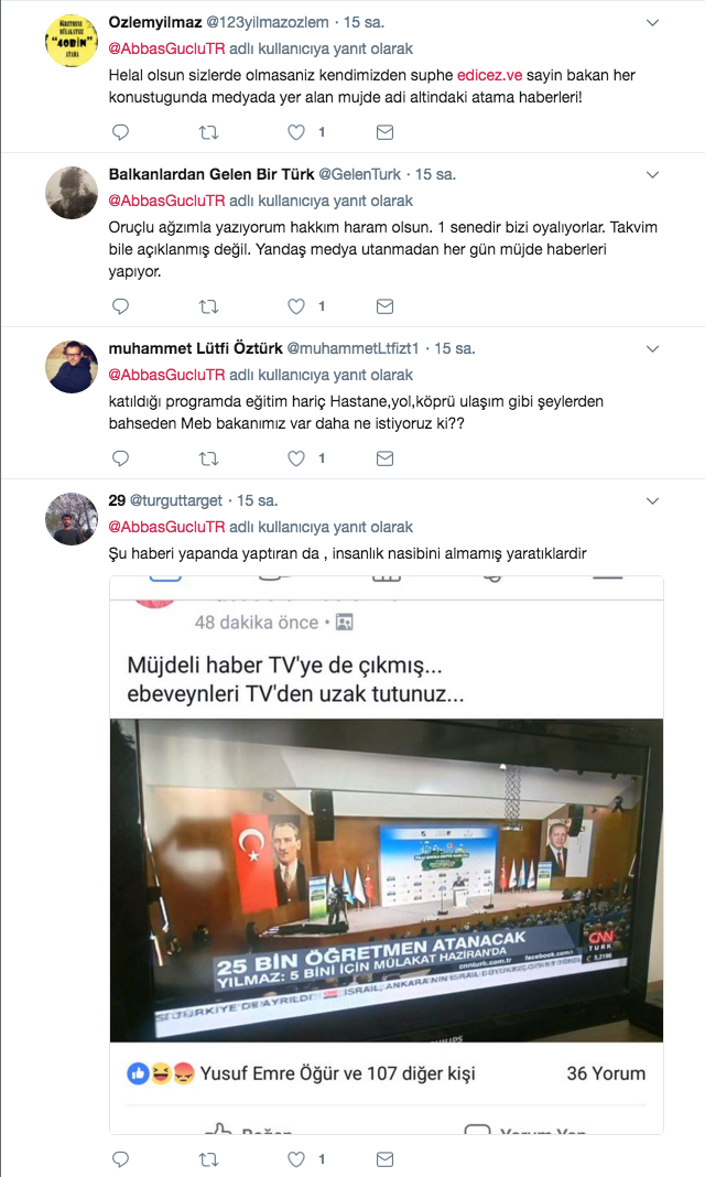 Atanamayan öğretmenler isyan etti!