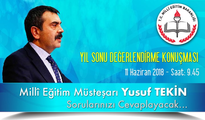 Yusuf Tekin, Öğretmenlerin Sorularını Cevaplayacak