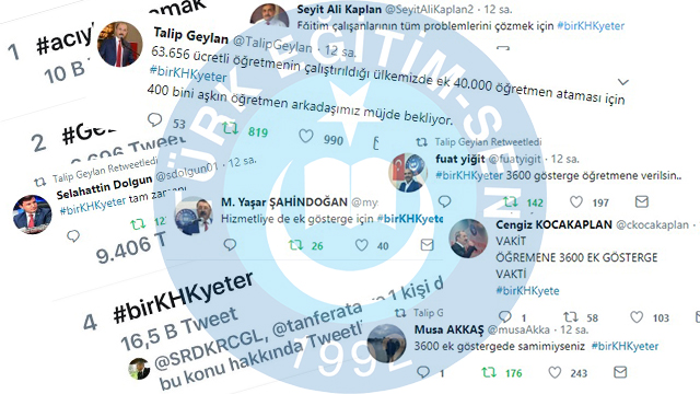 TWITTER’A MEMURLAR DAMGA VURDU.