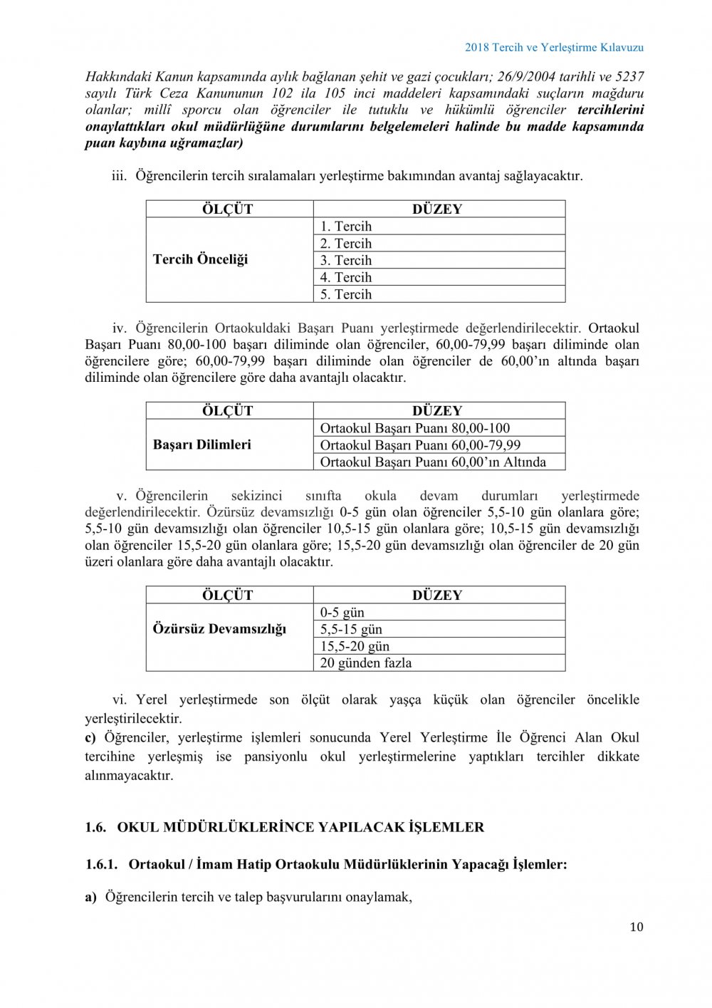 Liselere Geçiş Sistemi Tercih ve Yerleştirme Kılavuzu Yayımlandı