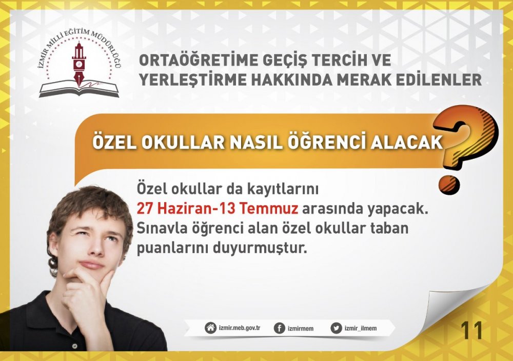 İzmir İl MEM'den LGS tercihleri için harika yol haritası