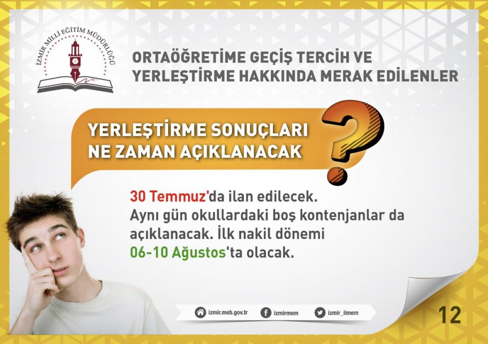 İzmir İl MEM'den LGS tercihleri için harika yol haritası