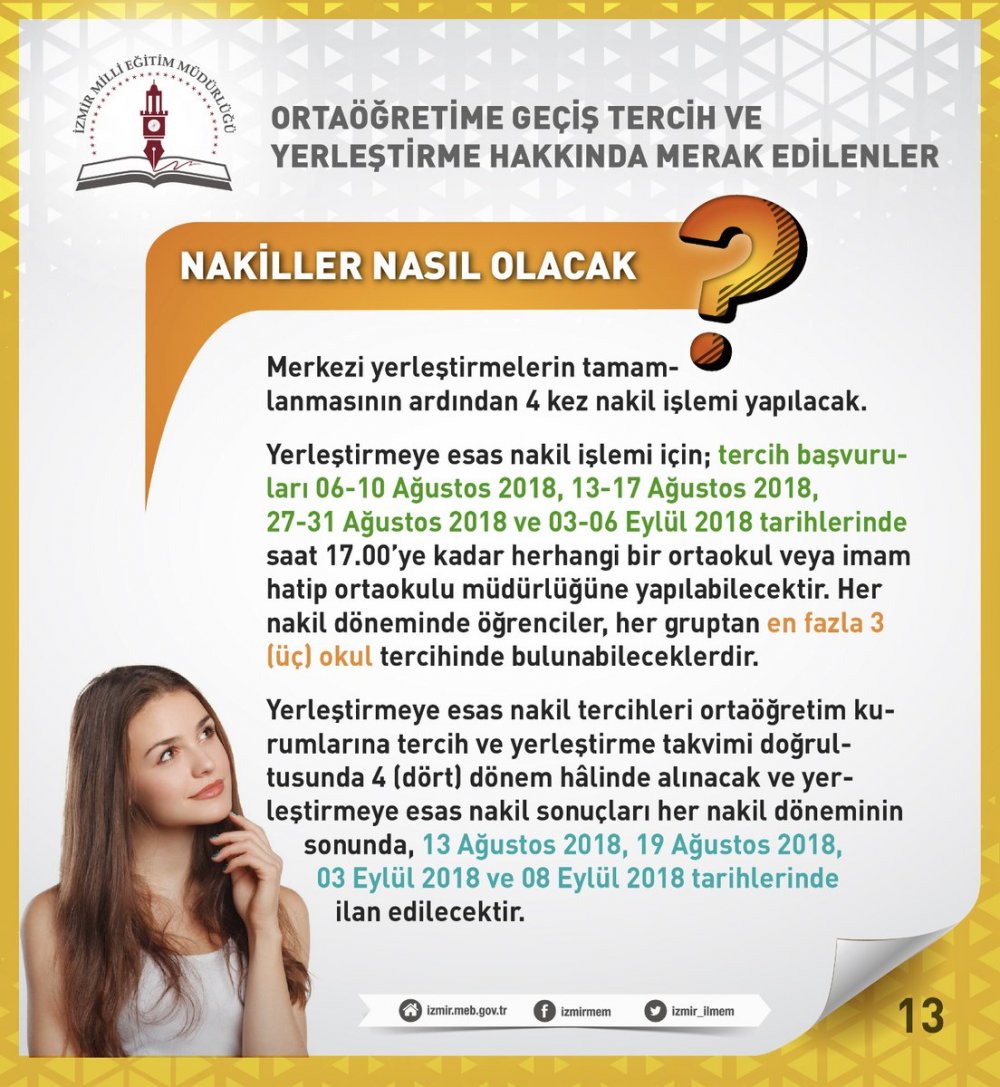 İzmir İl MEM'den LGS tercihleri için harika yol haritası