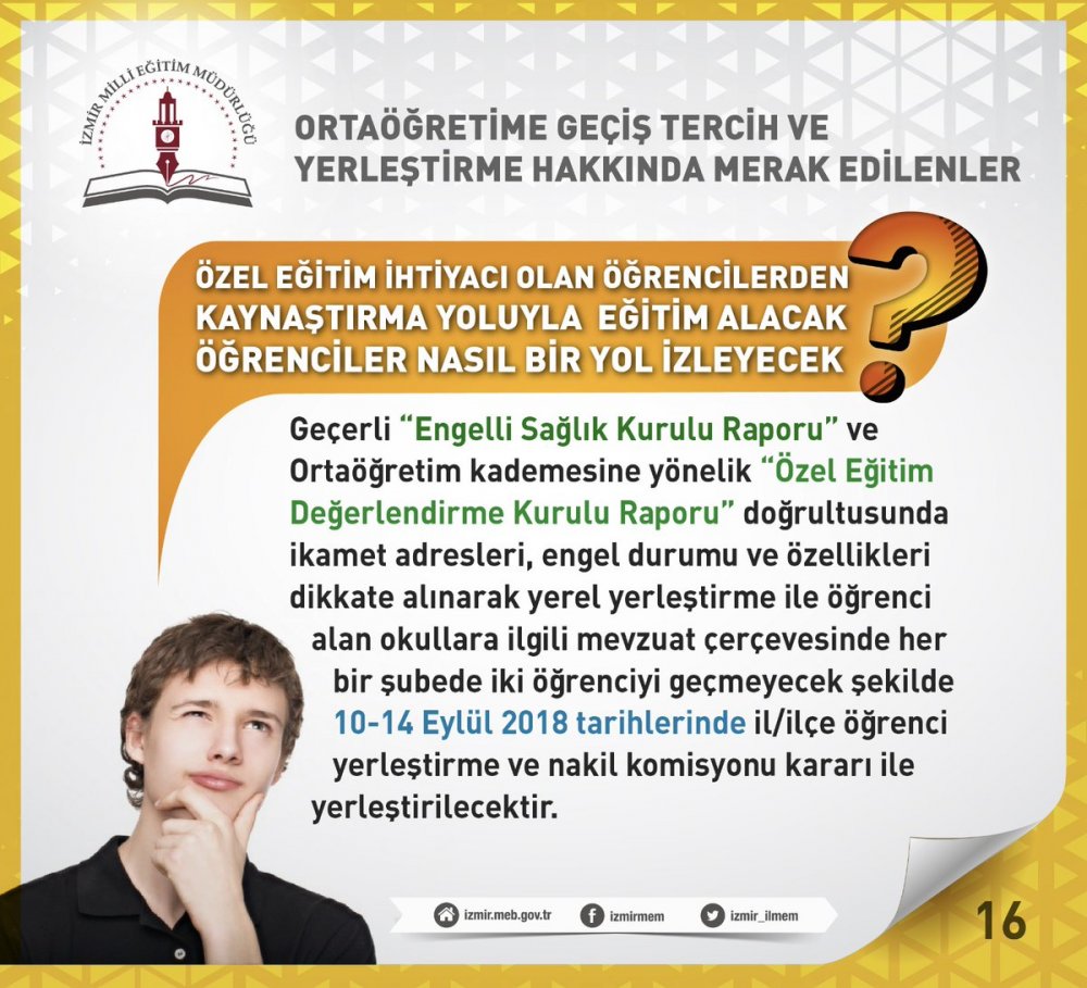 İzmir İl MEM'den LGS tercihleri için harika yol haritası