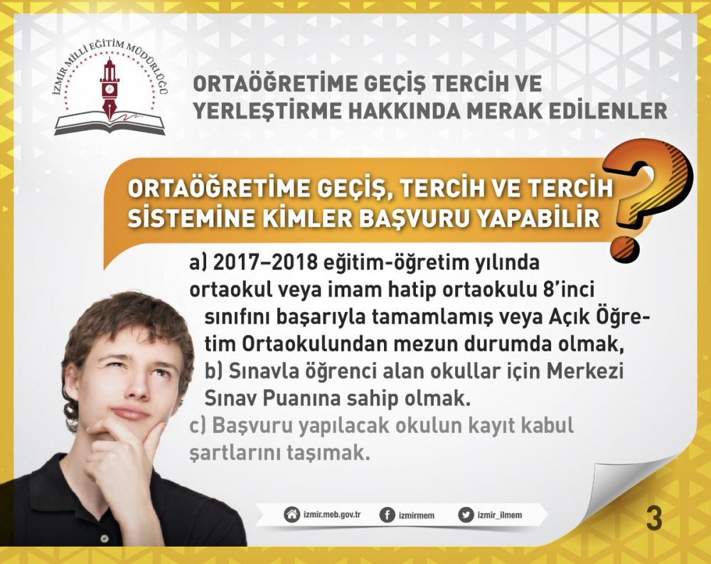 İzmir İl MEM'den LGS tercihleri için harika yol haritası