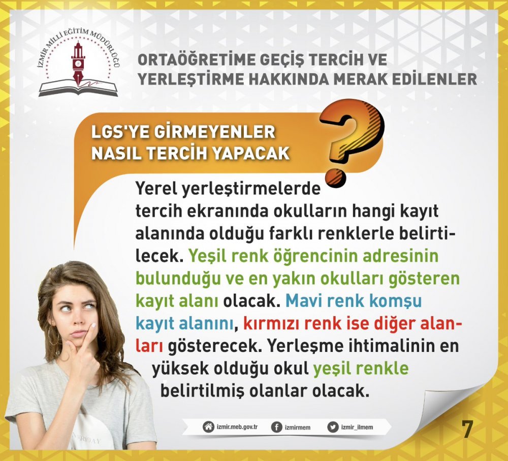 İzmir İl MEM'den LGS tercihleri için harika yol haritası