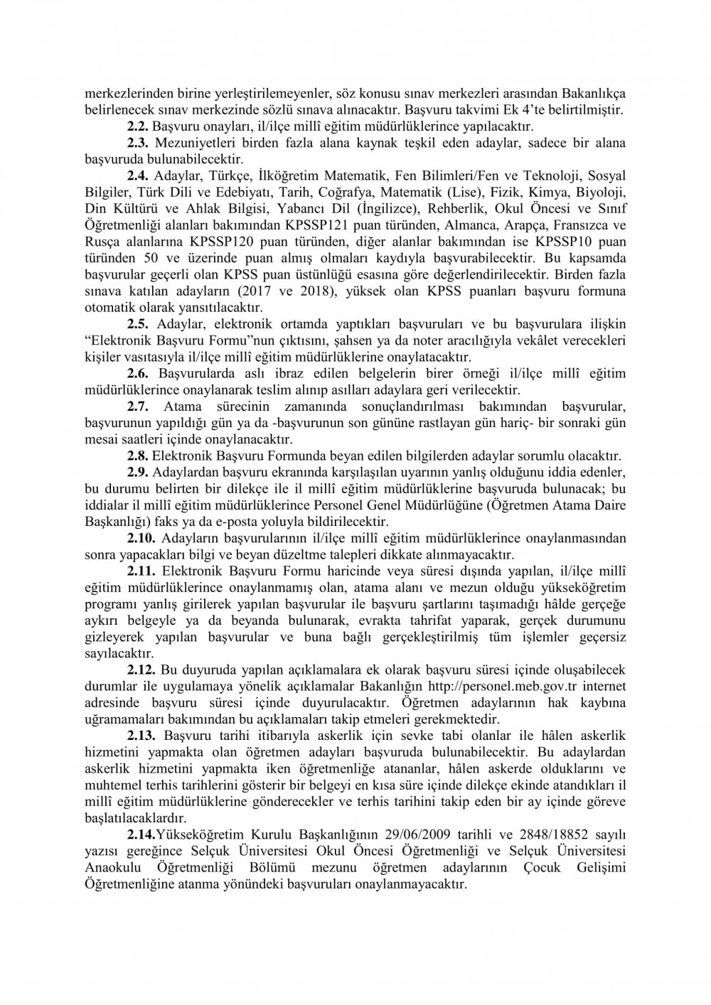 MEB, Boş Kalan 2 Bin 858 Kadroya Öğretmen Ataması Yapacak