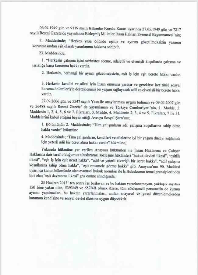 İsmail Koncuk’tan sözleşmeli personelin kadroya alınması için kanun teklifi