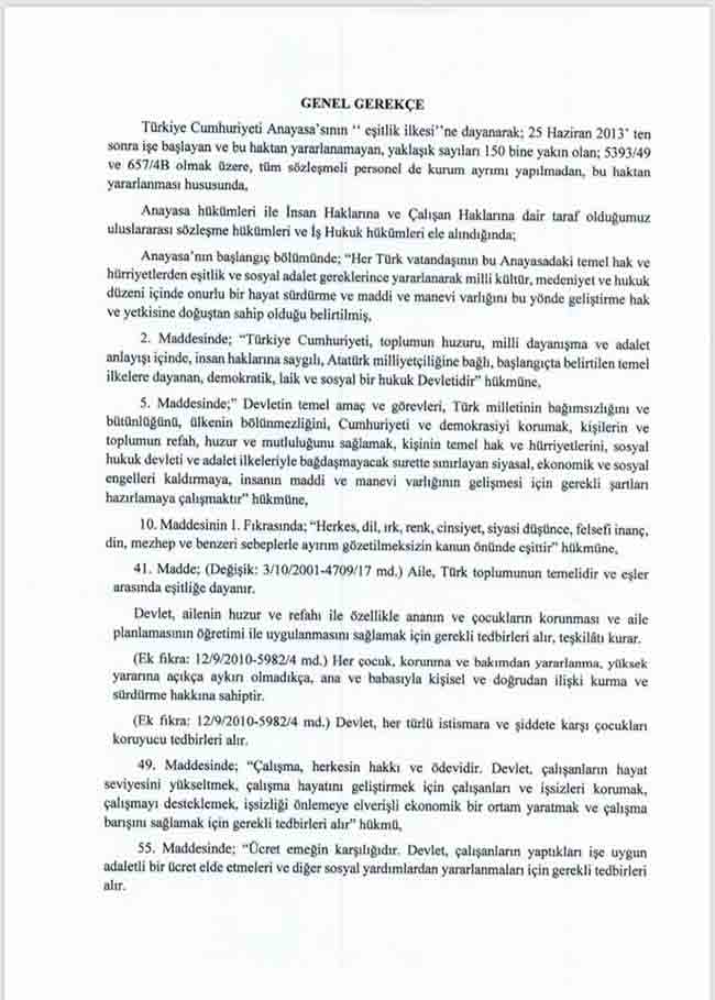 İsmail Koncuk’tan sözleşmeli personelin kadroya alınması için kanun teklifi