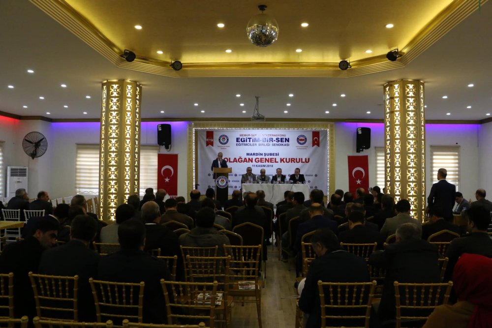 EBS Mardin Şube Başkanı Eyyüp Değer Güven Tazeledi