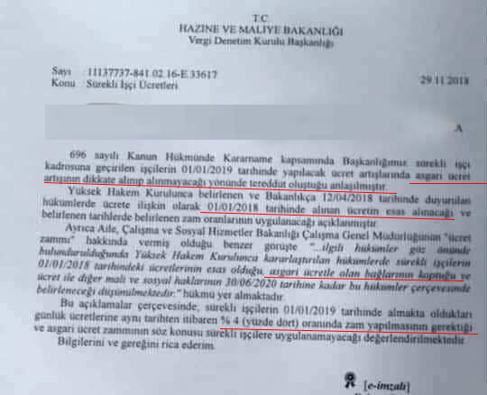 Asgari ücret zammından Kadroya geçen taşeron, yararlanacak mı?