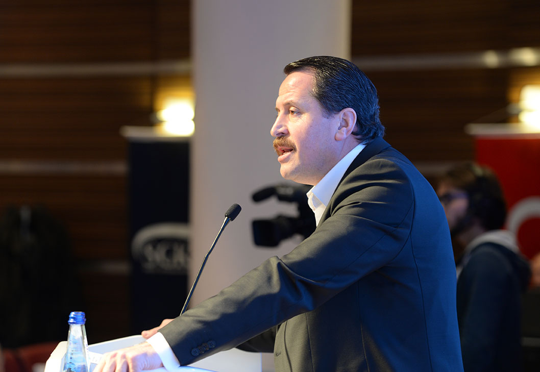 Yalçın SGK Genel Kurulu’nda Konuştu