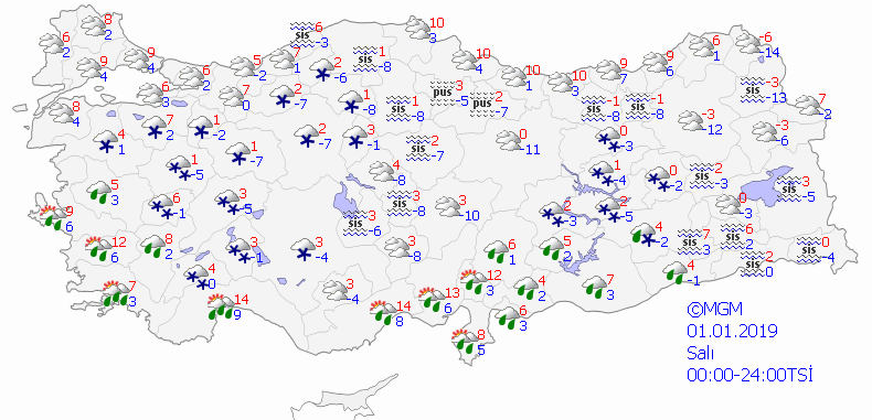 Meteoroloji uyardı: Yoğun kar yağışı geliyor