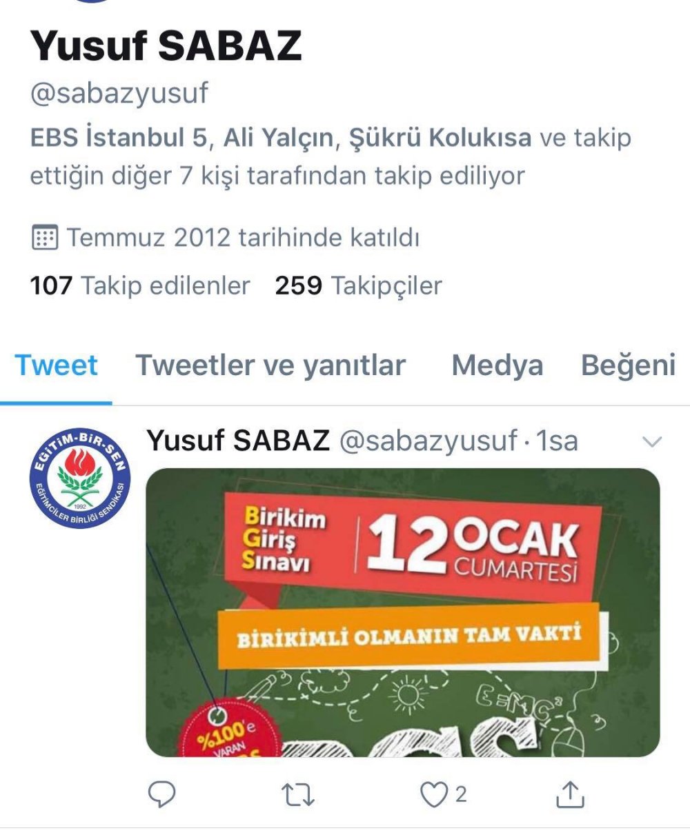 İstanbul Eğitim Bir Sen Şube Başkanlarından Özel Okul Sınavına Davet