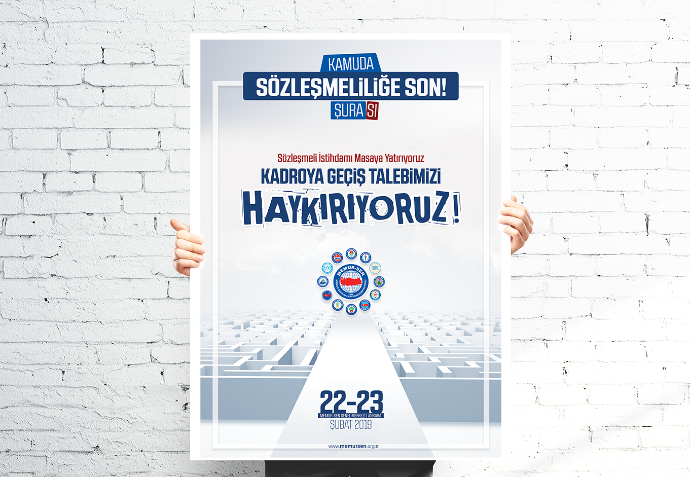 Memur-Sen’den “Kamuda Sözleşmeliliğe Son Şurası”